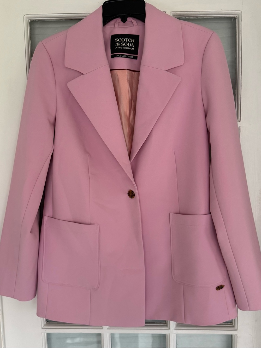 Scotch & Soda Pink Blazer, size M